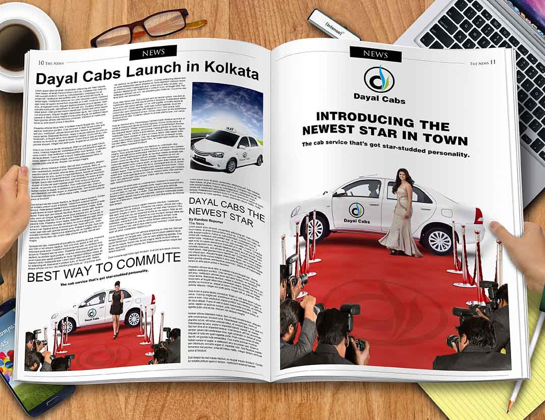 Dayal Cabs Brand Identity