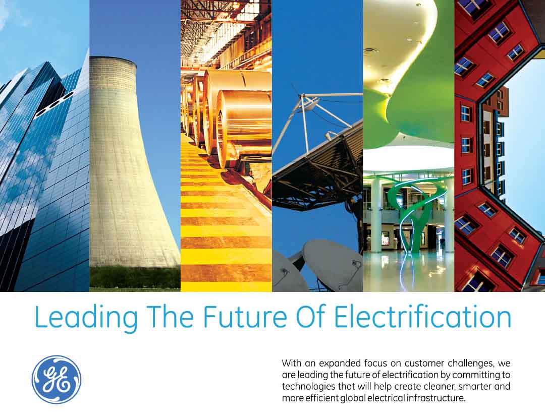 Branding GE Industrial Marketing Collateral Brand Design