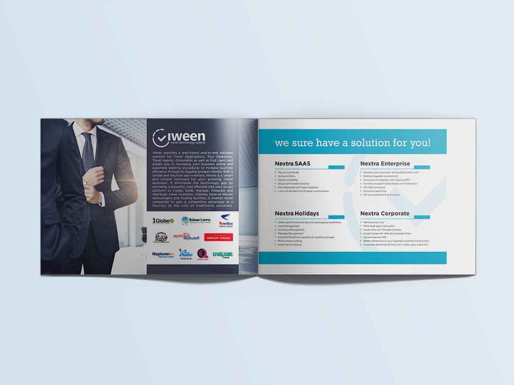Iween Brand Identity Brochure Design
