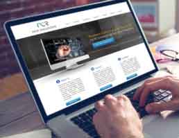 NCR Solutions Website Design